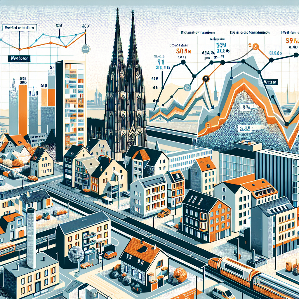 Mietspiegelentwicklung in Köln Westhoven
